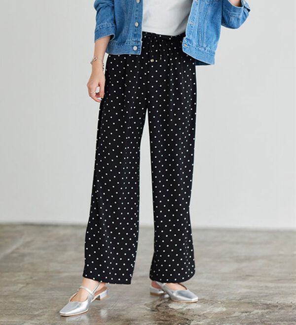 Pierrot（ピエロ）の「【接触冷感・吸水速乾】夏に快適！ウォッシャブルイージーパンツ（その他パンツ）」｜詳細画像