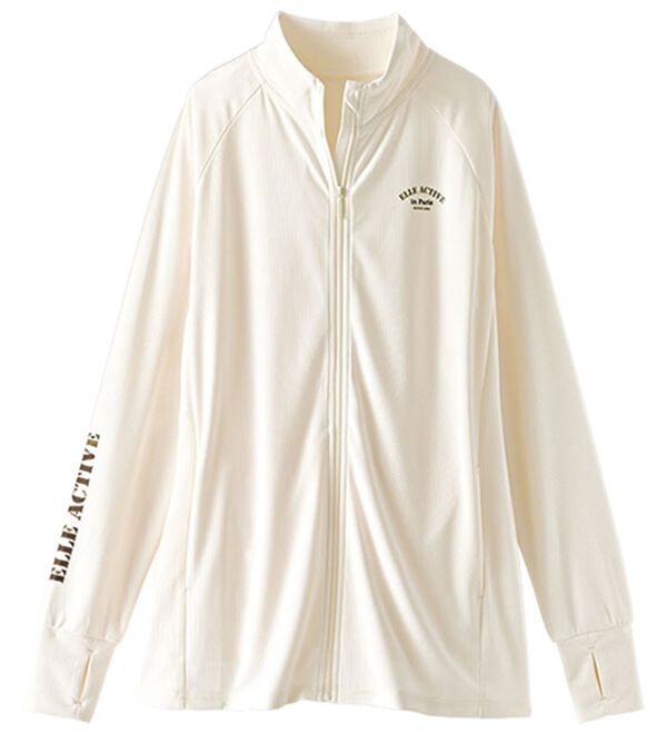 BELLUNA（ベルーナ）の「＜ＥＬＬＥ　Ａｃｔｉｖｅ＞気化冷却ラッシュガードジャケット（その他ジャケット）」｜詳細画像