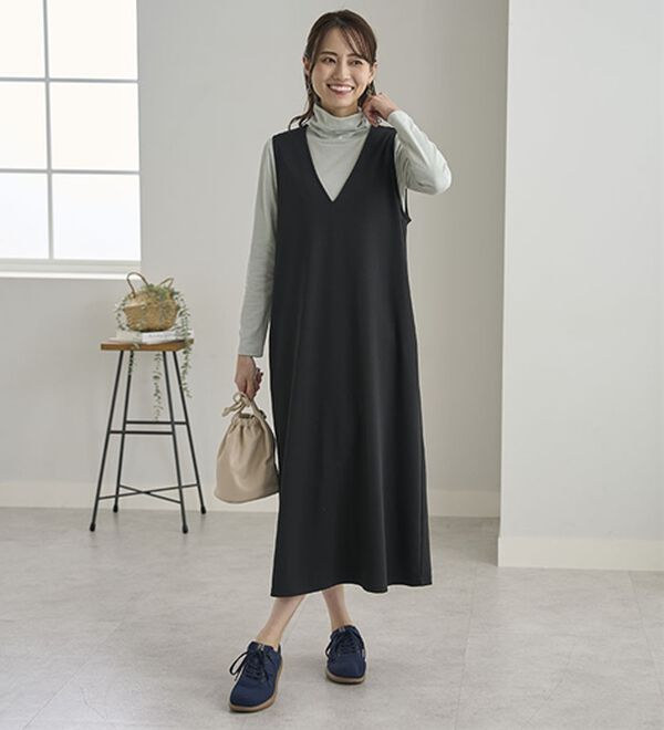 BELLUNA（ベルーナ）の「テンセル（ＴＭ）繊維・コットンプリントプルオーバー（カットソー）」｜詳細画像