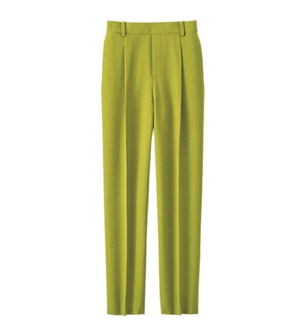 BELLUNA（ベルーナ）の「ヒンヤリ爽快！麻調ビンテージテーパードパンツ（テーパードパンツ）」｜詳細画像