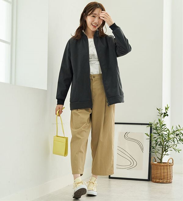 BELLUNA（ベルーナ）の「防風シート入り裏ボアあったかジャケット（ブルゾン）」｜詳細画像
