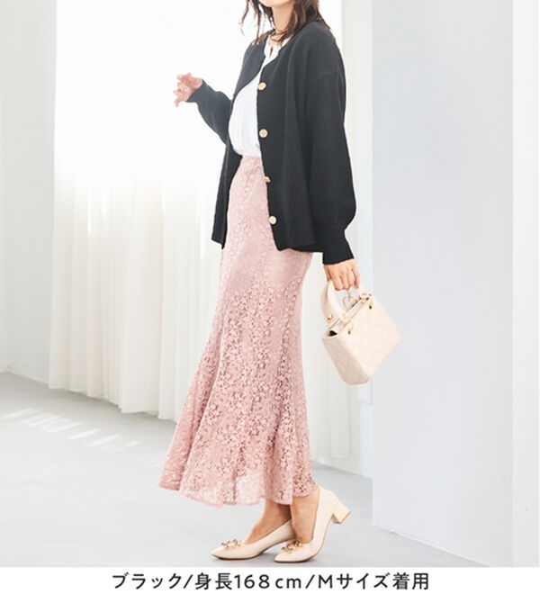 alotta（アロッタ）の「洗える！ふんわりタッチカーディガン（ニットカーディガン）」｜詳細画像