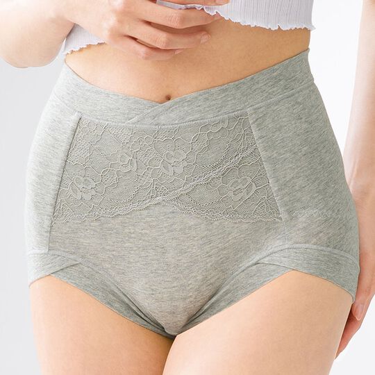 綿９５％ぐるっと骨盤サポートショーツガードル - ベルーナ【公式】