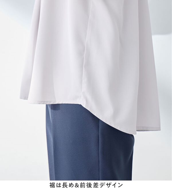 alotta（アロッタ）の「衿デザイン大人上品とろみブラウス（ブラウス）」｜詳細画像