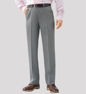 「裾上げ済アジャスター付すっきりスラックス（メンズスラックス）」｜詳細画像