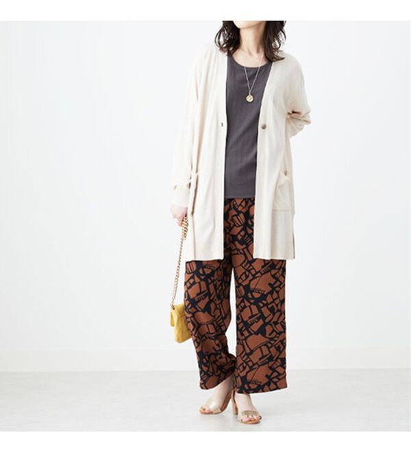 BELLUNA（ベルーナ）の「テレコ素材タンクトップ（タンクトップ・キャミソール）」｜詳細画像