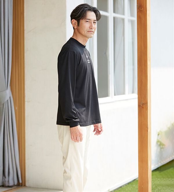 「＜フィラ＞ミラノリブカーデ＆Ｔシャツ（メンズＴシャツ）」｜詳細画像