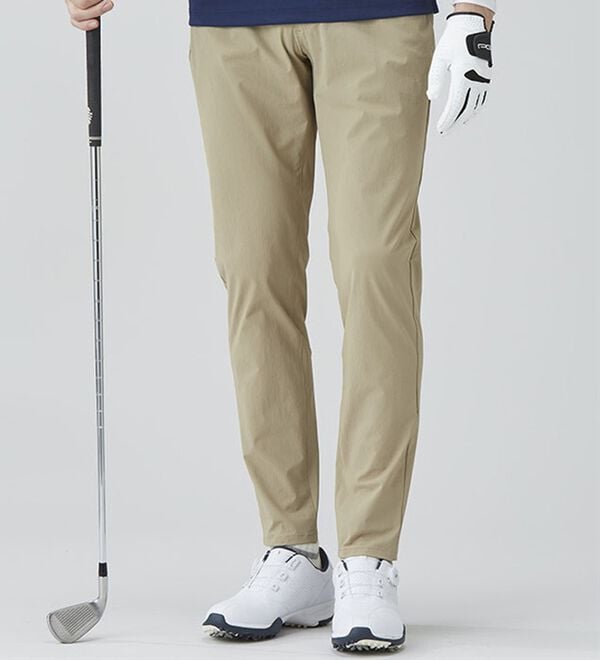 「【２本組】＜ポロ・ビーシーエス＞ウエスト楽々ゴルフパンツ（メンズフルレングスパンツ）」｜詳細画像