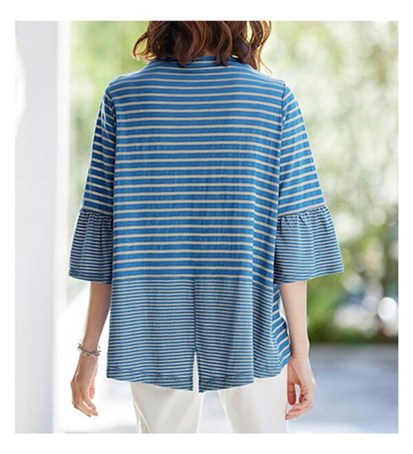 BELLUNA（ベルーナ）の「ボーダー切替プルオーバー（カットソー）」｜詳細画像