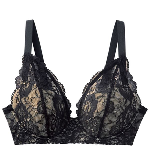 LAVIENNE（ラヴィエンヌ）の「【３色組】おしゃれグラマーさんのスッキリ細見えブラ（ブラジャー）」｜詳細画像