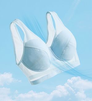 LAVIENNE（ラヴィエンヌ）の「【サラッと風が通る】涼感・風ブラ（ブラジャー）」｜詳細画像