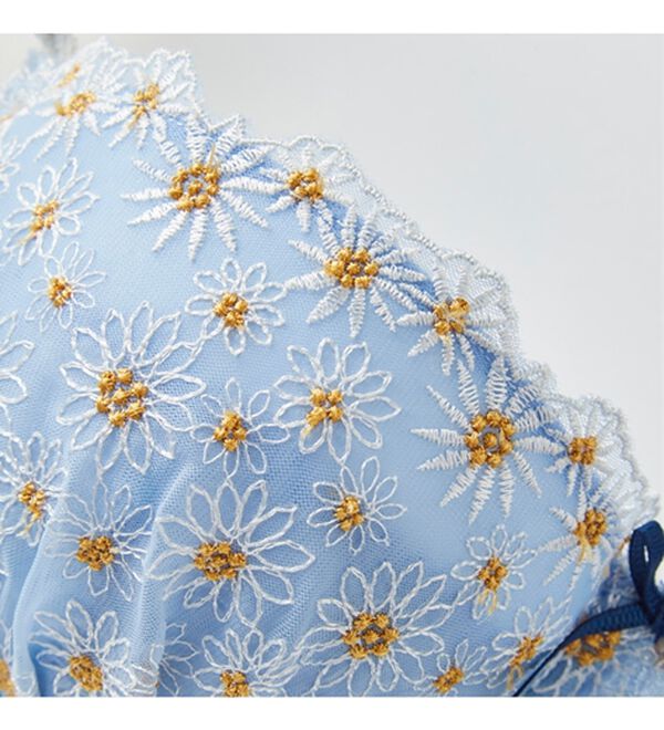 YU'NOW（ユナウ）の「ぷるるん谷間のノンワイヤーブラ＆ショーツ（ブラジャー＆ショーツセット）」｜詳細画像