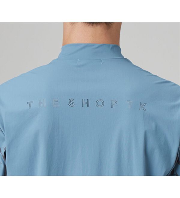 「＜ザ　ショップ　ティーケー＞接触冷感モックネックＴシャツ（メンズＴシャツ）」｜詳細画像