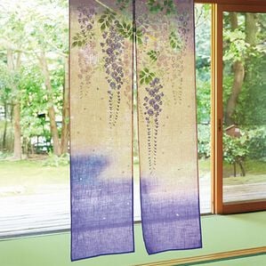 「風水春の開運暖簾（のれん・間仕切り・カフェカーテン）」｜フジ