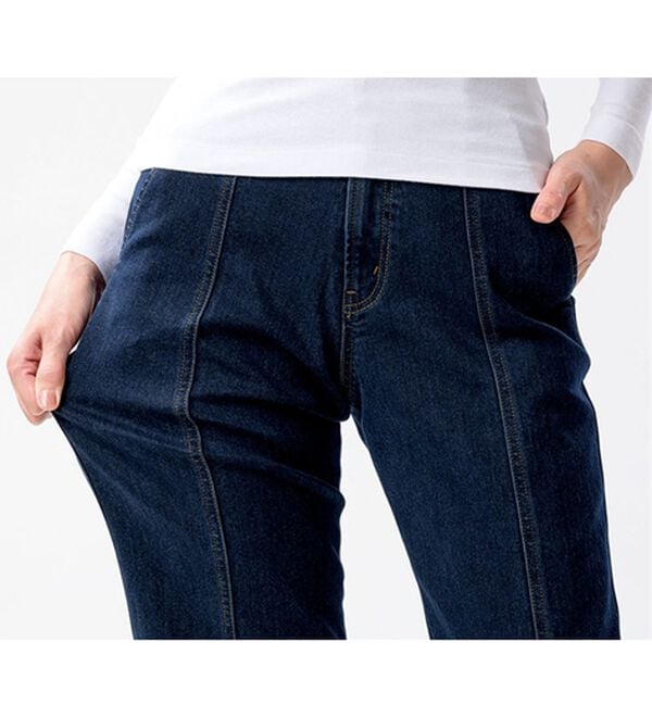 ルフラン（ルフラン）の「【３本組】Ｃ．Ｂ．Ｓ．ジーンズ裏フリース蓄熱パンツ（フルレングスパンツ）」｜詳細画像