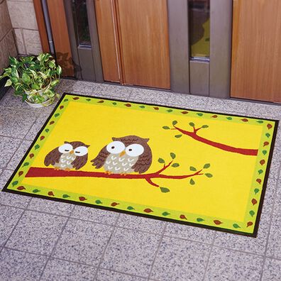 「土間マットふくろう（玄関マット）」