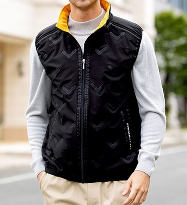 「＜ダンロップ・リファインド＞エアーウォームベスト（メンズベスト）」｜詳細画像