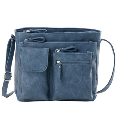 BELLUNA（ベルーナ）の「デニム調多ポケットショルダー（ショルダーバッグ）」