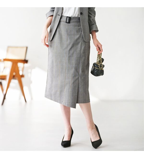 GeeRA（ジーラ）の「洗える！ストレッチカセットスーツ（その他ワンピース）」｜詳細画像