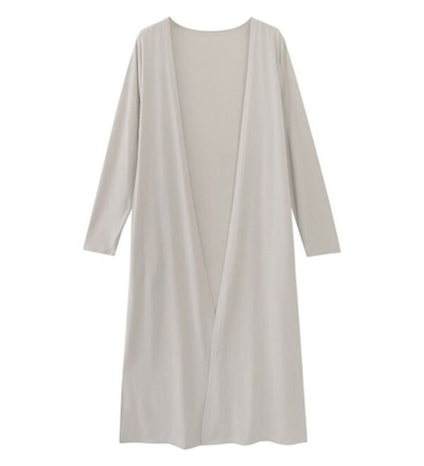 Pierrot（ピエロ）の「【Ｍ～３Ｌ】【選べる２丈】接触冷感トッパーカーディガン（その他カーディガン）」｜詳細画像