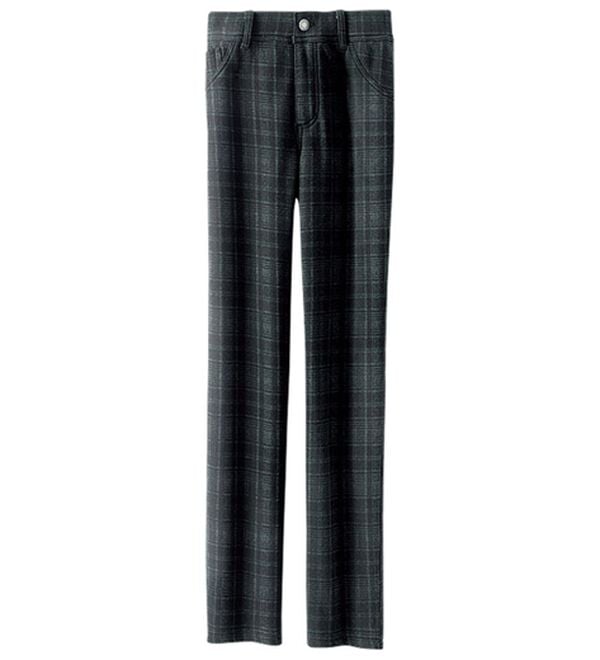 BELLUNA（ベルーナ）の「【あったか仕様♪】すっきり見え！裏ファーパンツ（フルレングスパンツ）」｜詳細画像