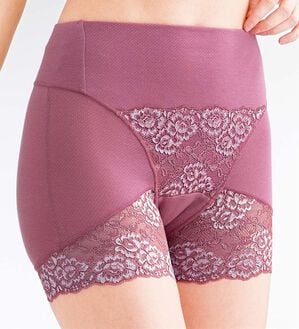 LAVIENNE（ラヴィエンヌ）の「【４色組】おなかすっぽり締めつけない涼やかショーツ（ショーツ）」｜詳細画像