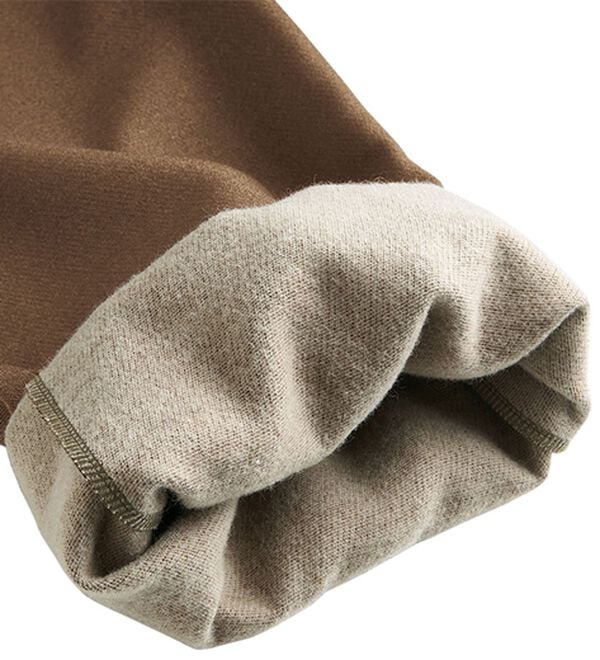 ルフラン（ルフラン）の「【３本組】日本製ふんわり裏起毛ウール調パンツ（その他パンツ）」｜詳細画像