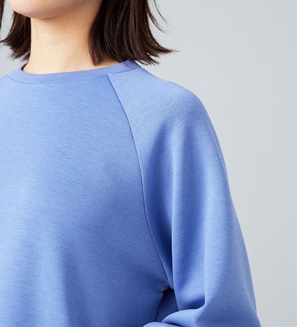 BELLUNA（ベルーナ）の「とろみ素材ドロスト使いプルオーバー（カットソー）」｜詳細画像