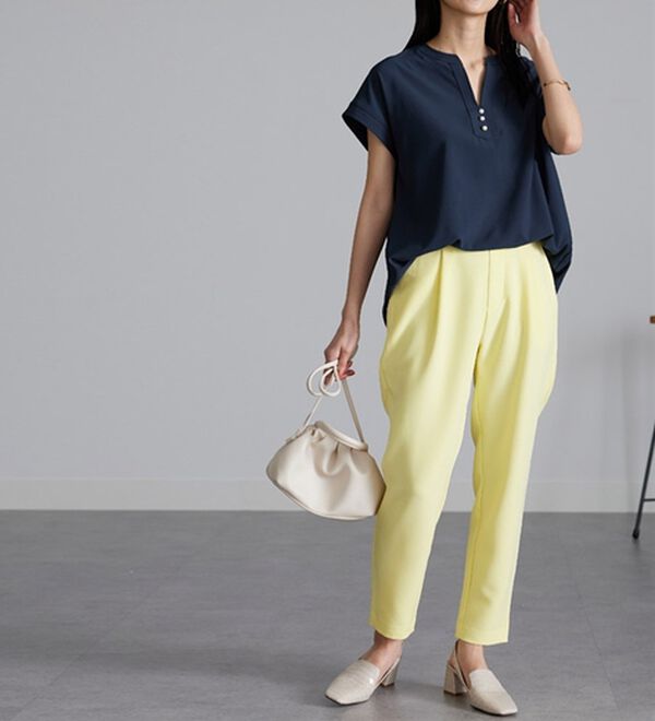 RANAN（ラナン）の「ひんやり！スキッパーブラウス（ブラウス）」｜詳細画像