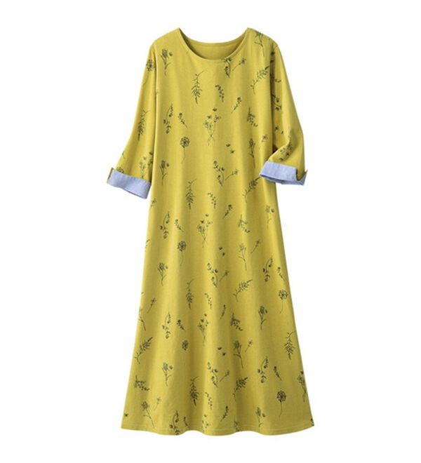 「【３点セット】ナチュラル柄チュニック３点セット（チュニック）」｜詳細画像