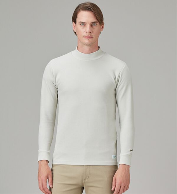 「＜クロコダイル＞着心地で選ぶ！肌側綿素材のワッフルインナー（メンズ肌着・インナーウェア）」｜詳細画像