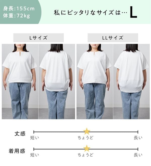 RANAN（ラナン）の「【4つの機能付】ひんやりハーフジップコクーンチュニック（チュニック）」｜詳細画像