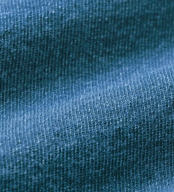 ルフラン（ルフラン）の「【２色組】柔らかデニム切替らくちんワンピース（カットソーワンピース）」｜詳細画像