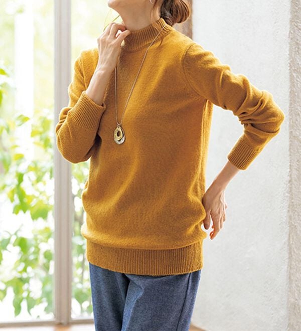 ルフラン（ルフラン）の「選べる！洗えるぬくもりウール１００％セーター（ニット・セーター）」｜詳細画像