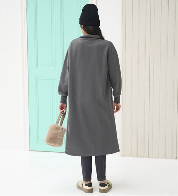 BELLUNA（ベルーナ）の「あったかキレイ！大人のこだわりワンピース（カットソーワンピース）」｜詳細画像