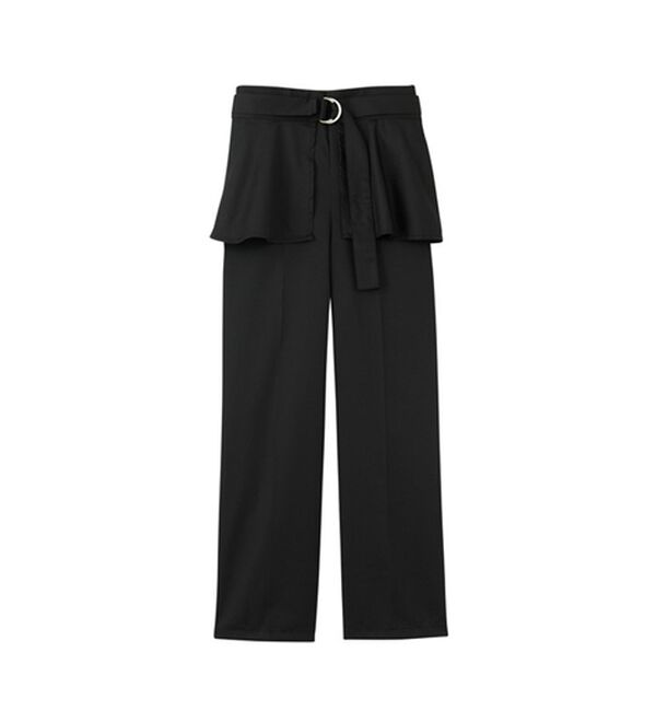 GeeRA（ジーラ）の「レイヤードラップパンツ（フルレングスパンツ）」｜詳細画像