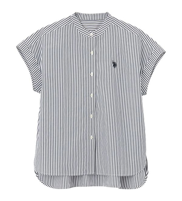 GeeRA（ジーラ）の「【ＵＳ．ＰＯＬＯ．ＡＳＳＮ】フレンチスリーブシャツ（シャツ）」｜詳細画像