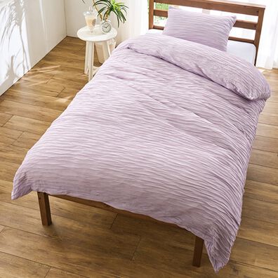 「ふんわり柔らかく軽い肌掛布団＆カバー（掛布団カバー）」