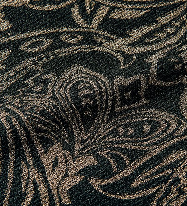 ルフラン（ルフラン）の「日本製ニットちりめん切替ブラウス＜芹菜～せりな～＞（ブラウス）」｜詳細画像