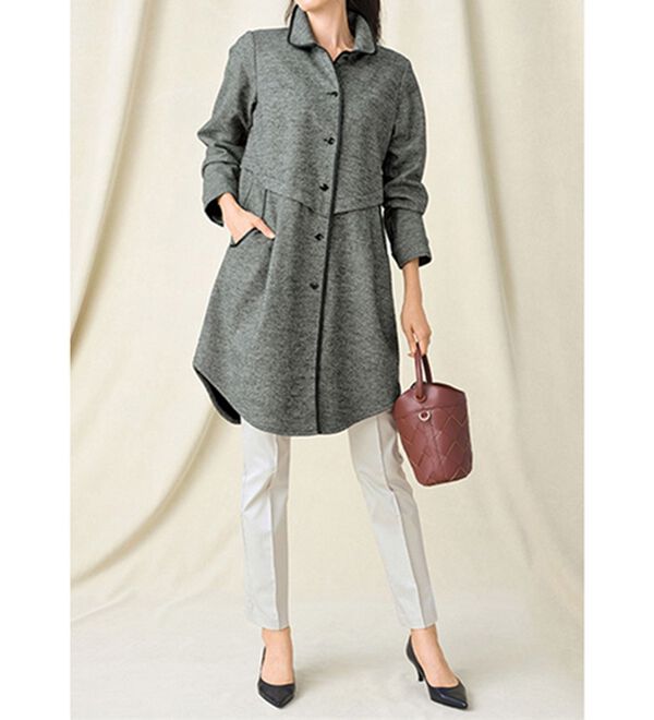 VINNO（ヴィノ）の「プライムウォームボンディングチュニックワンピース（チュニックワンピース）」｜詳細画像