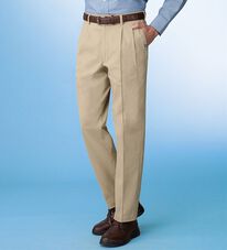 「【４本組】のびのび快適アクティブチノパンツ（メンズフルレングスパンツ）」