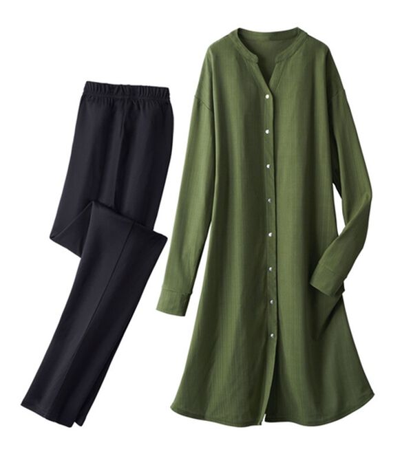 LAVIENNE（ラヴィエンヌ）の「【２点セット】旅とも２ＷＡＹワンピース２点セット（カットソーワンピース）」｜詳細画像