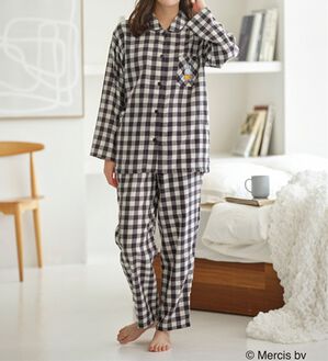 ミッフィービエラ起毛シャツパジャマ - ベルーナ【公式】