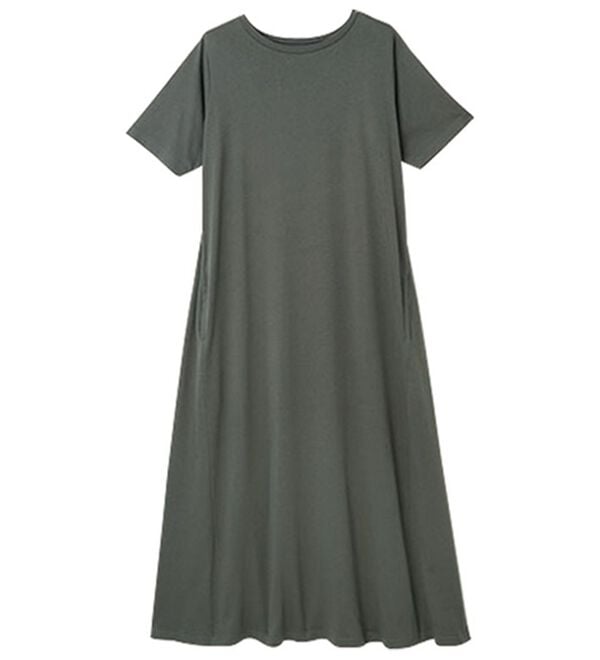 RANAN（ラナン）の「＜ＢＣ＞綿１００％ひんやりポケット付マキシワンピース（その他ワンピース）」｜詳細画像