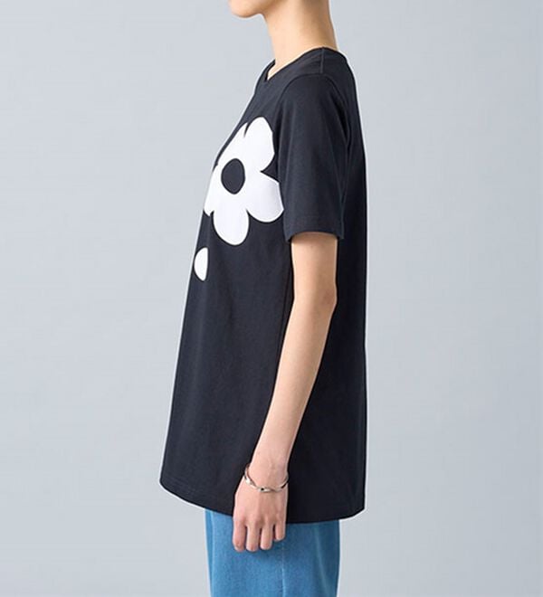 BELLUNA（ベルーナ）の「ひんやリッチコットン大人のプリントロング丈Ｔシャツ（カットソー）」｜詳細画像