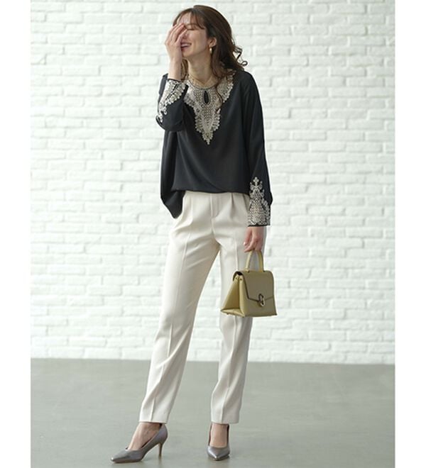 BELLUNA（ベルーナ）の「ケミカルレースセットアップ（セットアップ）」｜詳細画像