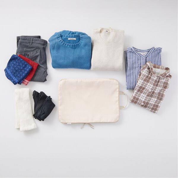 iellio（イエリオ）の「圧縮トラベルポーチ４点セット（その他日用品）」｜詳細画像