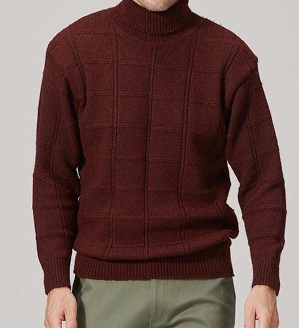 「まさに画期的裏暖かセーター（メンズニット・セーター）」｜詳細画像