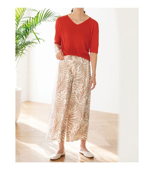 LAVIENNE（ラヴィエンヌ）の「スラブワイドパンツ（ワイドパンツ・ガウチョ）」｜詳細画像