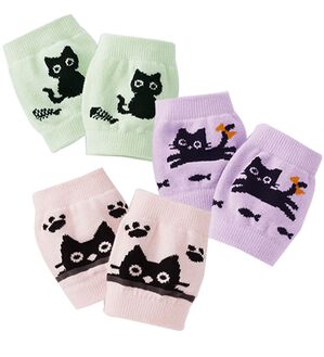 LAVIENNE（ラヴィエンヌ）の「【３足組】ねこちゃん土ふまずストレッチ３足組（靴下・ストッキング）」｜3足組